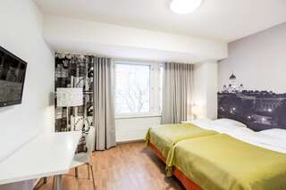 Апарт-отели Forenom Aparthotel Helsinki Herttoniemi Хельсинки Стандартный двухместный номер с 2 отдельными кроватями-12
